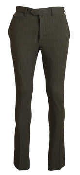 BENCIVENGA Multicolor Striped Pure Cotton Men Pants -   -  BENCIVENGA.
